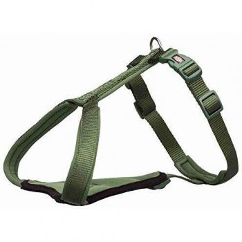 Arnés-Y Trixie Verde Selva para perros