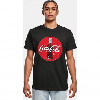 Merchcode Herren T-Shirt mit Coca Cola Flasche