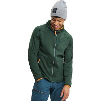 Wildwood Men's Green Ski Fleece Hood – Elevenate Edition