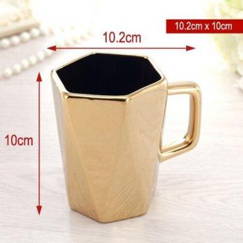 Tazas Europeas de Porcelana y Metal