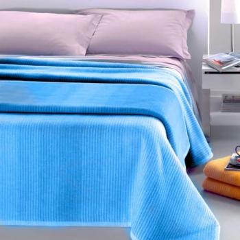 Coperta Cober Magic Avio Misto Lana 380gr Matrimoniale