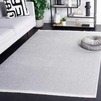 Gray Striped Area Rug by Safavieh 4x6