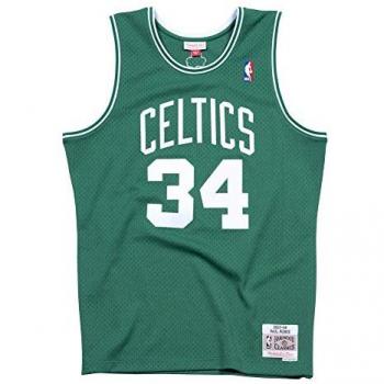 Mitchell & Ness Basketballtrikot Herren – Boston Celtics 2007/08 Paul Pierce, Grün, Größe XL