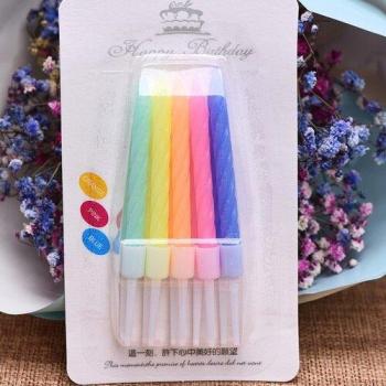 8cm Golden Thread Candle for Romantic Celebrations