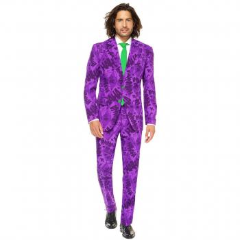 Purple Joker OppoSuits Men's Slim-Fit Suit & Tie Collection – 40 Reg