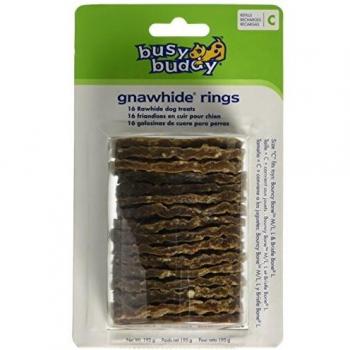 PetSafe Natural Rawhide Gnawrings – Size B