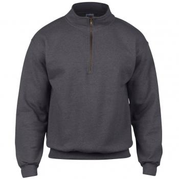 Long Sleeve Gildan Vintage Zip Neck Sweater – Heavy Blend, Men's, L
