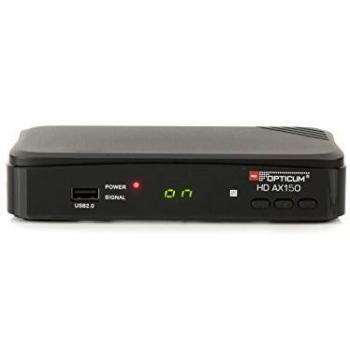 Opticum HD AX150 HDTV HD Digital SAT Satelliten TV Receiver USB 2.0 + HDMI Kabel