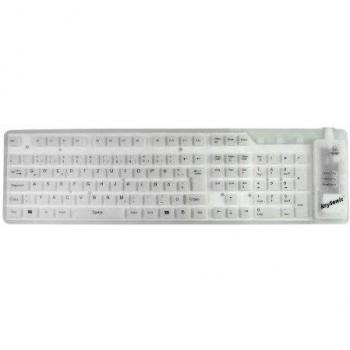 Teclado Portátil KeySonic ACK‑109 (USB / PS2)