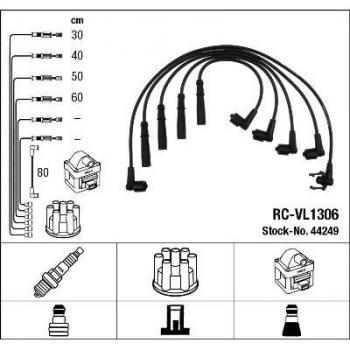 Set NGK 44249 di Cavi Candele