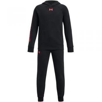 Tenue d'entraînement Under Armour Rival Fleece Enfant Noir