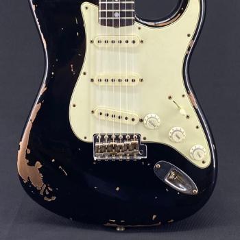 Fender Landau Signature Aged Black Strat