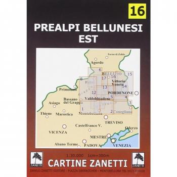 Prealpi bellunesi est 1:30.000