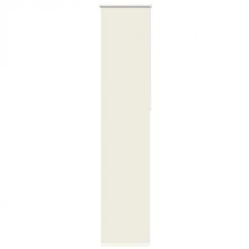 Off White Blackout Roller Blind 55x230 cm 50.7 cm Polyester vidaXL