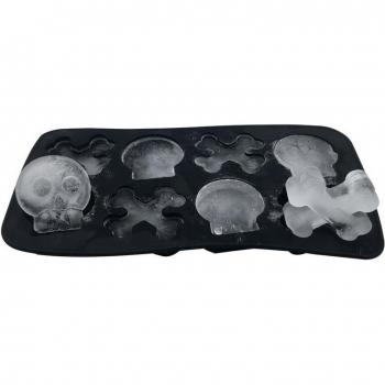 Moules à Glaçons pour Cocktails en Silicone Crâne