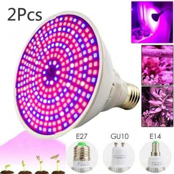 Kit LED hydroponique 3‑types d’ampoule – Semis, serre, jardin d’intérieur