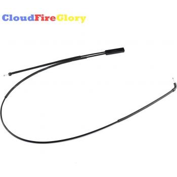 BMW E70 3.0/4.4L X5/X6 Hood Release Cable 51237184456