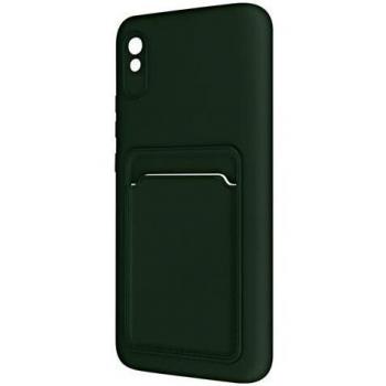 Portafoglio e Cover Xiaomi Redmi 9a – Forcell Verde Silicone