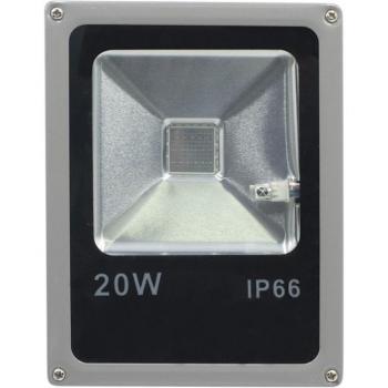 Projecteur LED RGB 20W avec protection contre les intempéries