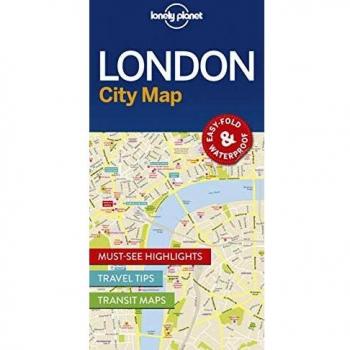 Lonely Planet London City Map