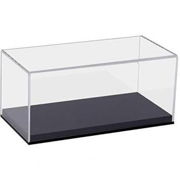 HMF transparente Vitrine für Modellautos und Figuren, 24 x 12 x 11 cm