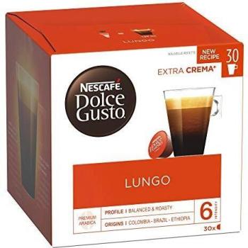 Nescafé Dolce Gusto Lungo XL Pack de 3 Boîtes XL x 30 Capsules (Boîte)