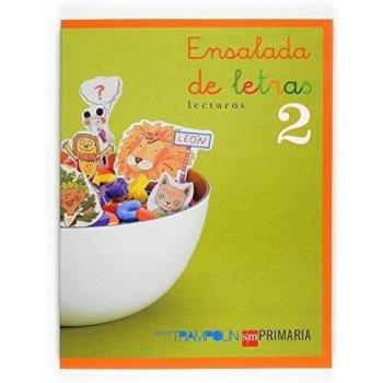 Lecturas: Ensalada de letras. 2 Primaria. Trampolín (Tapa blanda).
