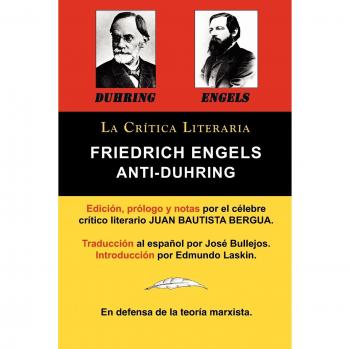 Friedrich Engels Karl Marx Juan Bautista Anti-Duhring de Friedrich (Taschenbuch)