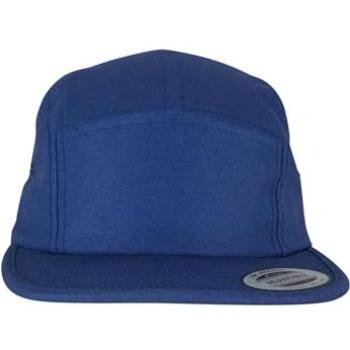 Sea Blue 5‑Panel FlexFit Jockey Cap (Yupoong)