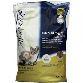 Sanabelle Sensitive Lamm Katzenfutter, 1 x 2 kg Sack