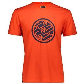 T-Shirt pour Hommes – CMP 30D8437 – Couleur Tango – 58 cm