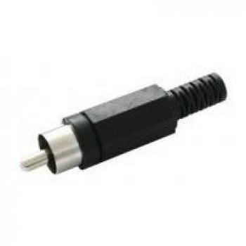 Cavo RG58 – Connettore RCA Maschio Coassiale Nero 10.588/DH/N