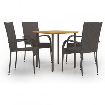 Suite Mobili Marrone Resina Intrecciata