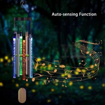 Auto-Sensing LED Wind Chime Light