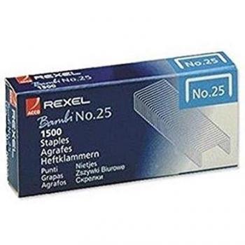Rexel No. 25 Staples (Pack of 1500)