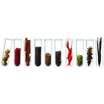 Sticker Plage 2 Pack – Tubes d'Épices Déco 21,9 × 29,7 cm