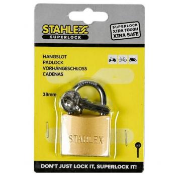 Stahlex Hangslot met 3 Sleutels