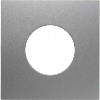 Hager B1 Telefonisch Platzelement aus Aluminium – Schaltunterputz