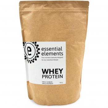 Low‑Carb Whey Protein Pulver 750 g – Vanille & Himbeere, 100 % Whey