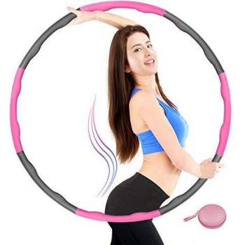Hula Hoop Rosa Grigio Smontabile