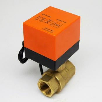 Válvula Bola 1/4 Motorizada 3 Vías – Sistema de Agua y Calefacción
