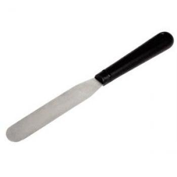 Hygiplas 10 cm Black Palette Knife – Smooth Blade