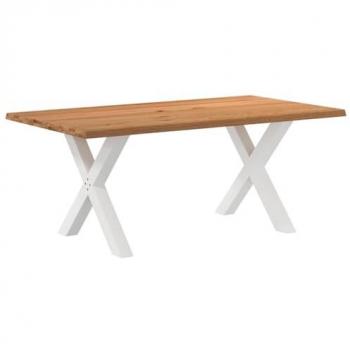 VidaXL Live Edge Oak Dining Table