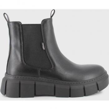 Botines Chelsea Blogger para mujer en polipiel negra
