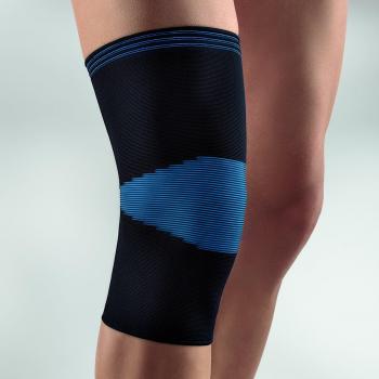 Schwarze BORT ActiveColor Kniebandage, Größe XL, 1 Stück