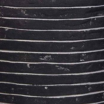 Capi Pot de plantation Row, rond, anthracite/ivoire, Ø 35 x 34 cm (h)