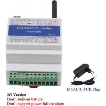 Interruptor de Relé Único para Puerta Deslizante con Alerta GSM 4G