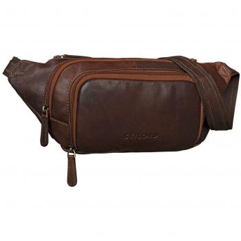 Sac banane festival STILORD Luke – cuir buffle cognac
