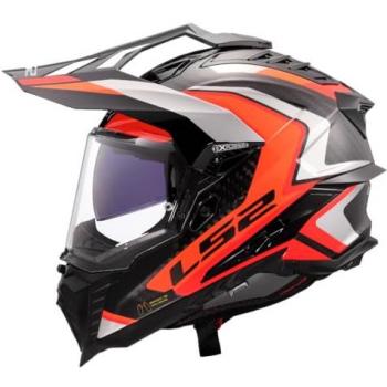 Complete Motorhelm LS2 MX701 Explorer C Frontier II