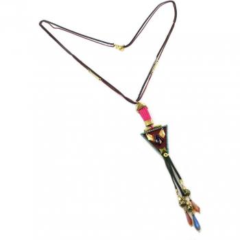 Colgante Altai de Lily – 50 cm con patrón multicolor